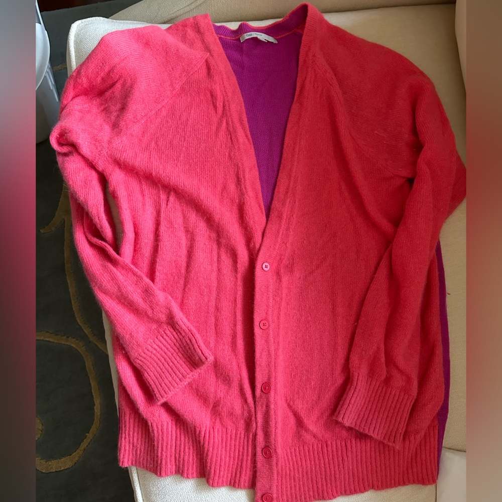 Gap Nylon/Wool Sweater Cardigan